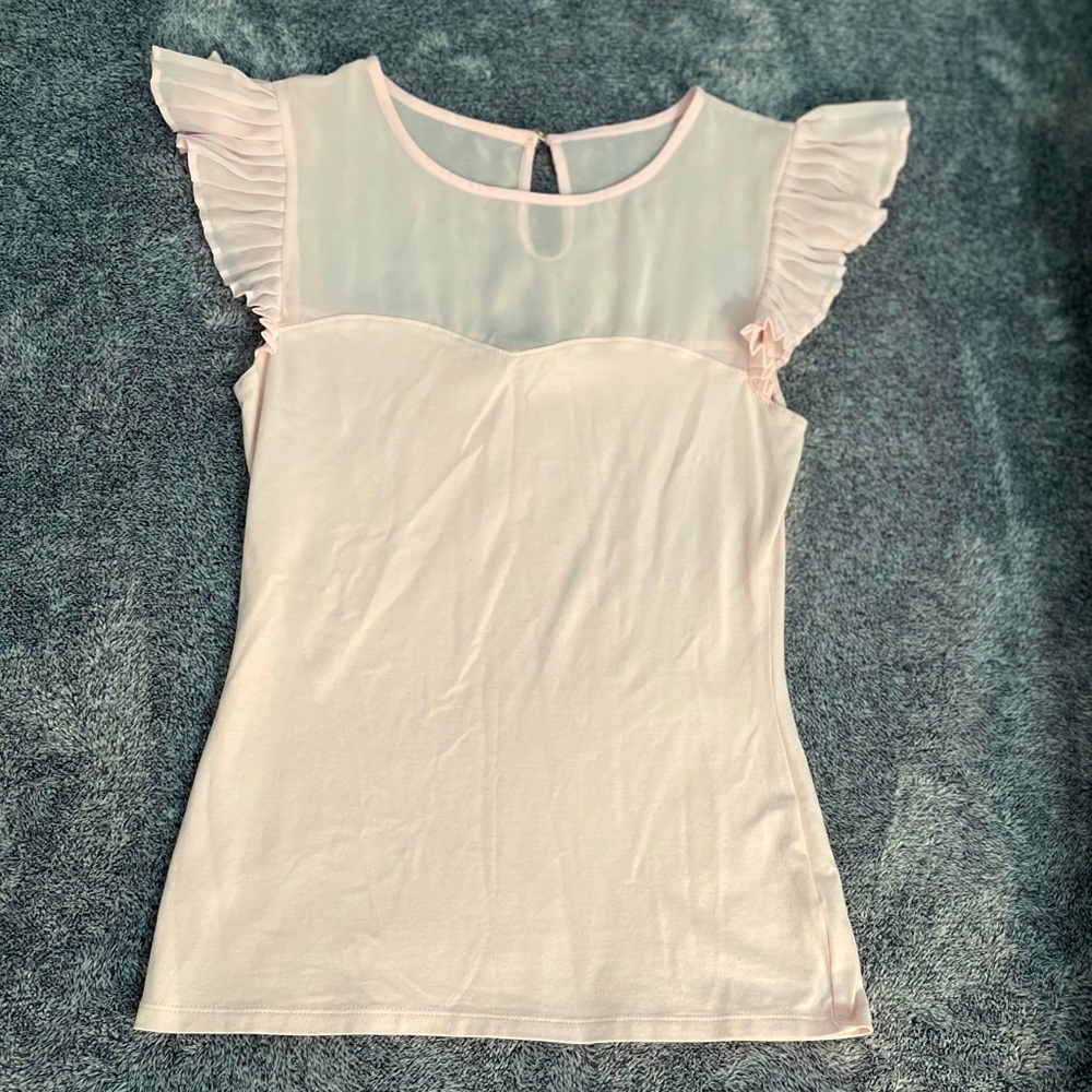 Express XS pink blouse